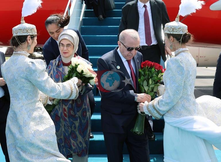 Prezident Erdoğan Türküstanda
