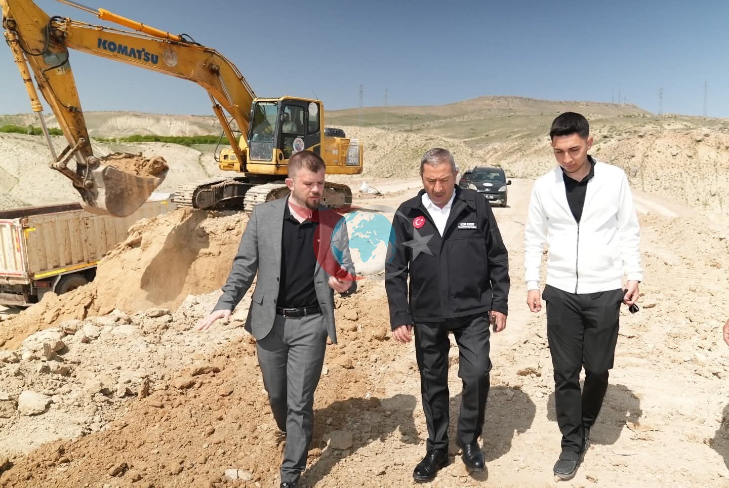 Darende Millet Bahçesi'nde Çalışmalar Hız Kesmeden Devam Ediyor