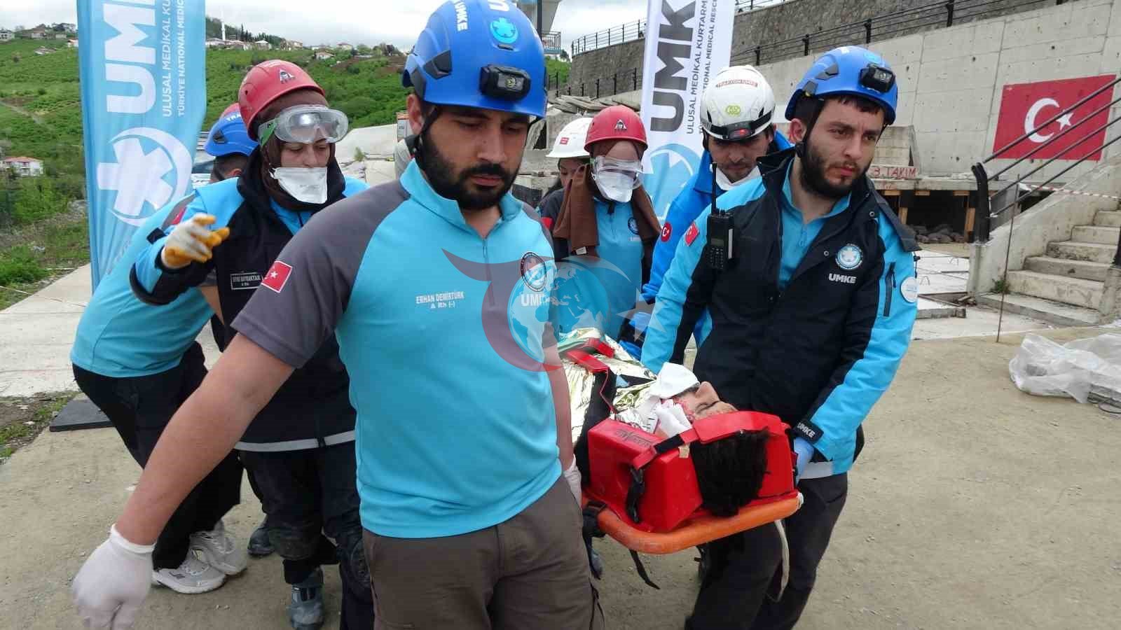 Trabzon'da Gerçekçi Deprem Tatbikatı: UMKE ve AFAD İşbirliği