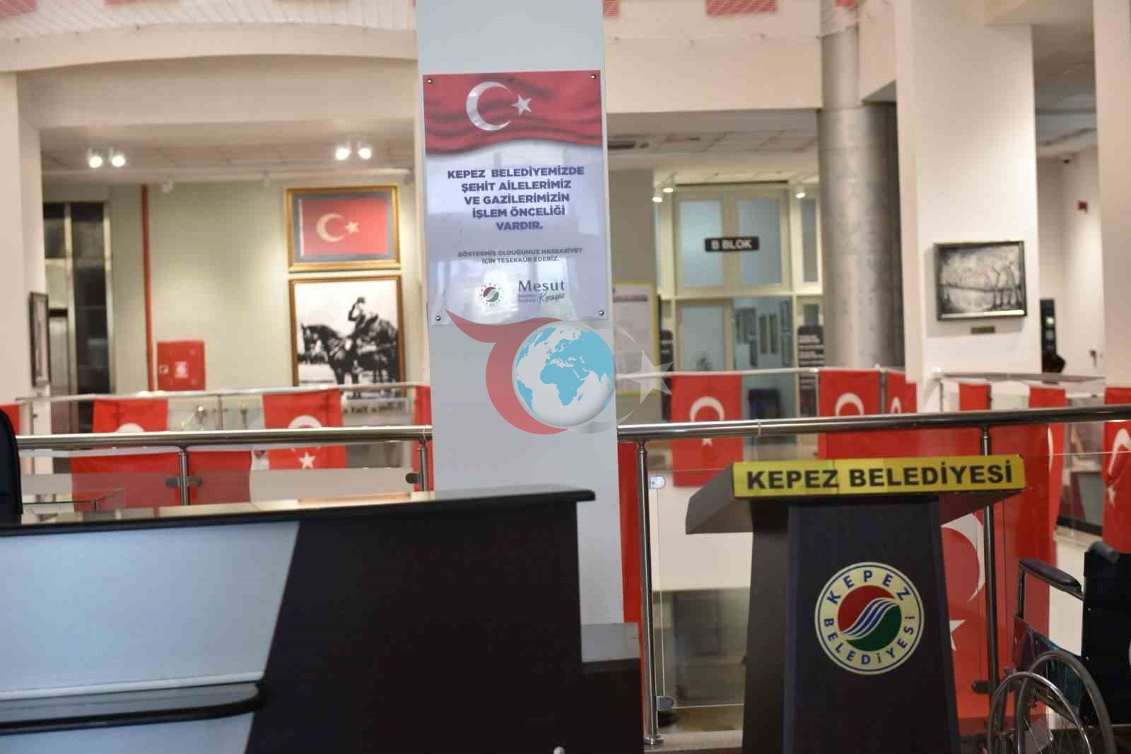 Kepez'de Şehit ve Gazi Yakınlarına Özel Hizmet Önceliği
