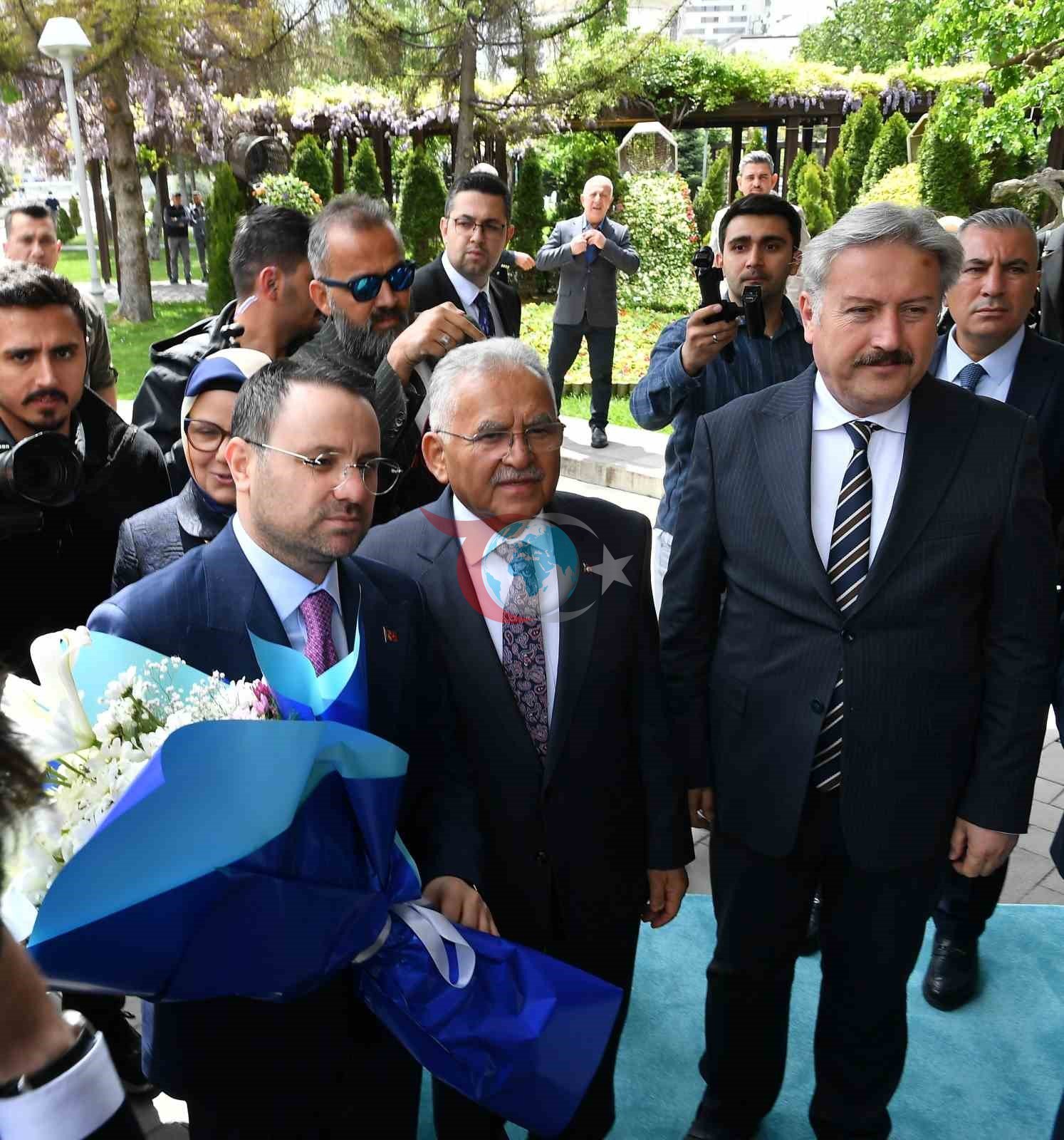 Başkan Büyükkılıç, Bakan Gürlek&rsquo;i ağırladı: 