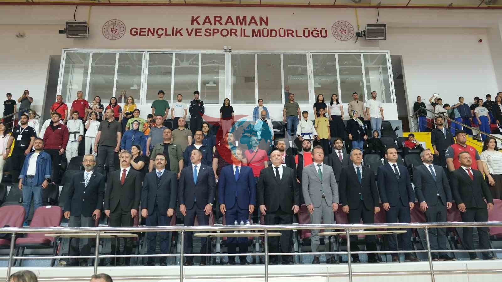 Karaman’da Minikler Türkiye Judo Şampiyonası heyecanı başladı