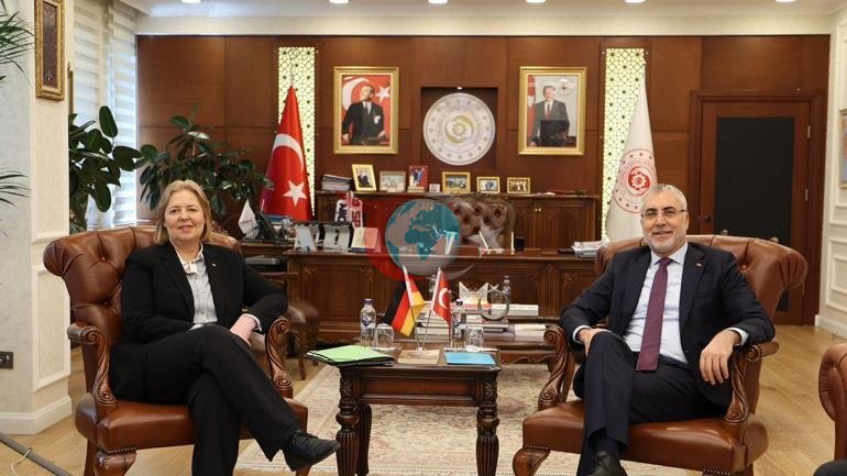 Bakan Işıkhan, Alman mevkidaşı Bas ile bir araya geldi