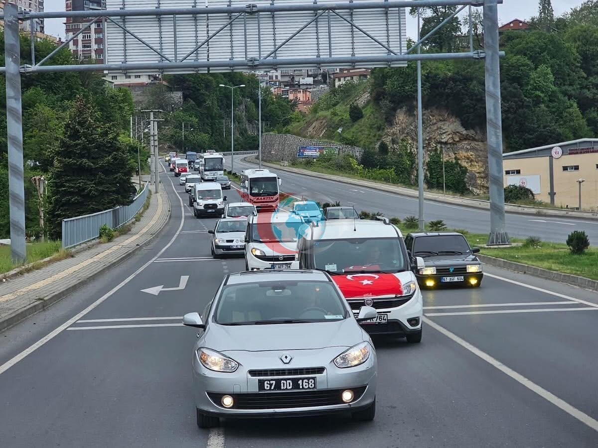 Zonguldak’ta özel bireylere temsili asker uğurlaması