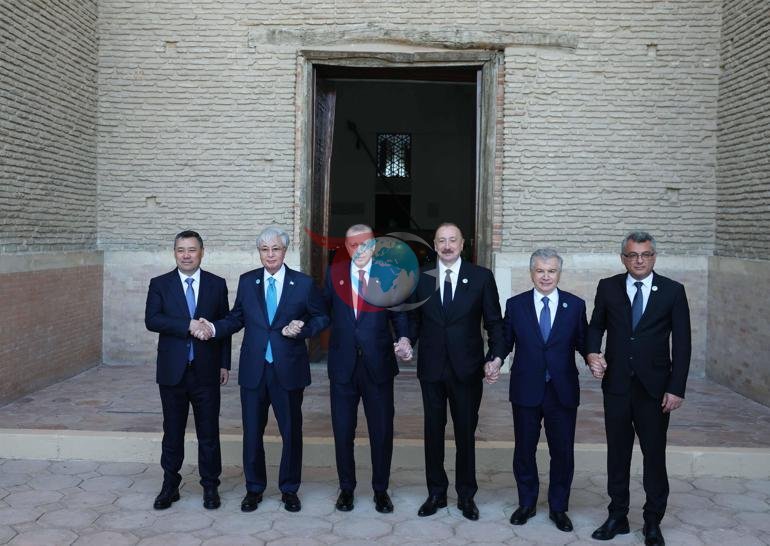 Cumhurbaşkanı Erdoğan, Türkistan’da kültürel gezi programına katıldı