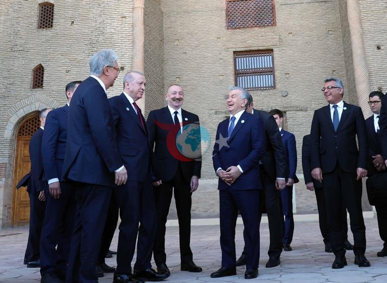 Cumhurbaşkanı Erdoğan, Türkistan’da kültürel gezi programına katıldı