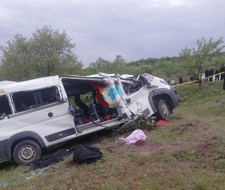 Yozqatda dəhşətli qəzada tələbə avtobusu aşıb: 3 nəfər ölüb