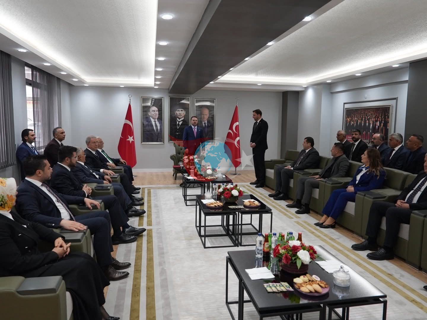 MHP&rsquo;den Adalet Bakanı Akın Gürlek&rsquo;e samimi ve sıcak karşılama