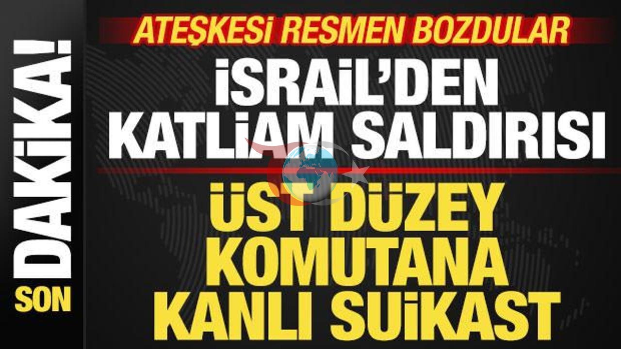 İsrail Gazze'de Kritik Kassam Komutanını Hedef Aldı