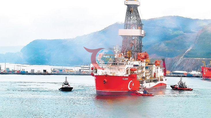 Yıldırım Sondaj Gemisi Karadeniz'de Göreve Başladı
