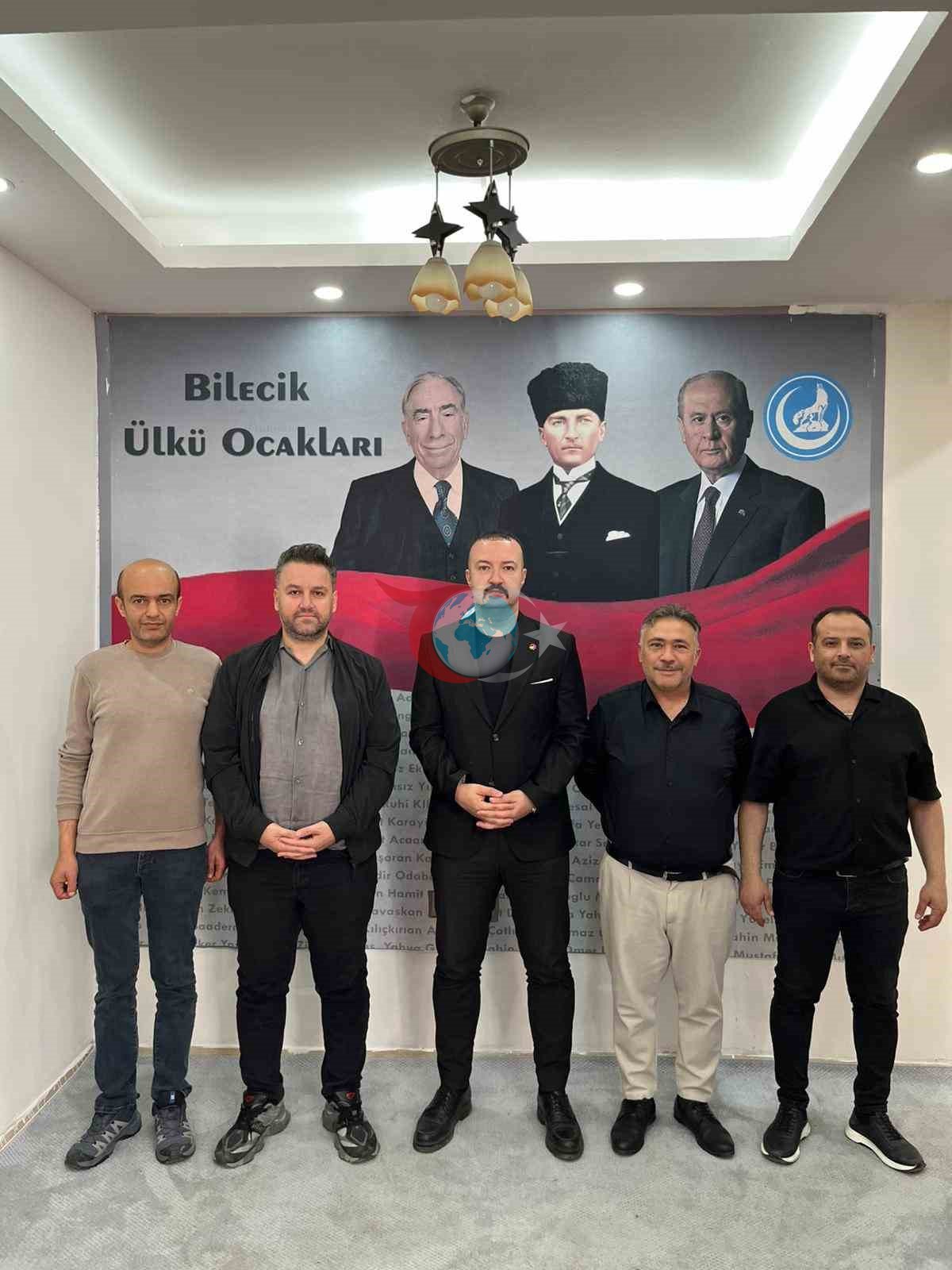 Bilecik’te Esnaf Temsilcileri Ülkü Ocakları ile Buluştu