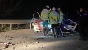 Arnavutköy’de otomobil ile kamyonet çarpıştı: 1 ölü, 2 yaralı