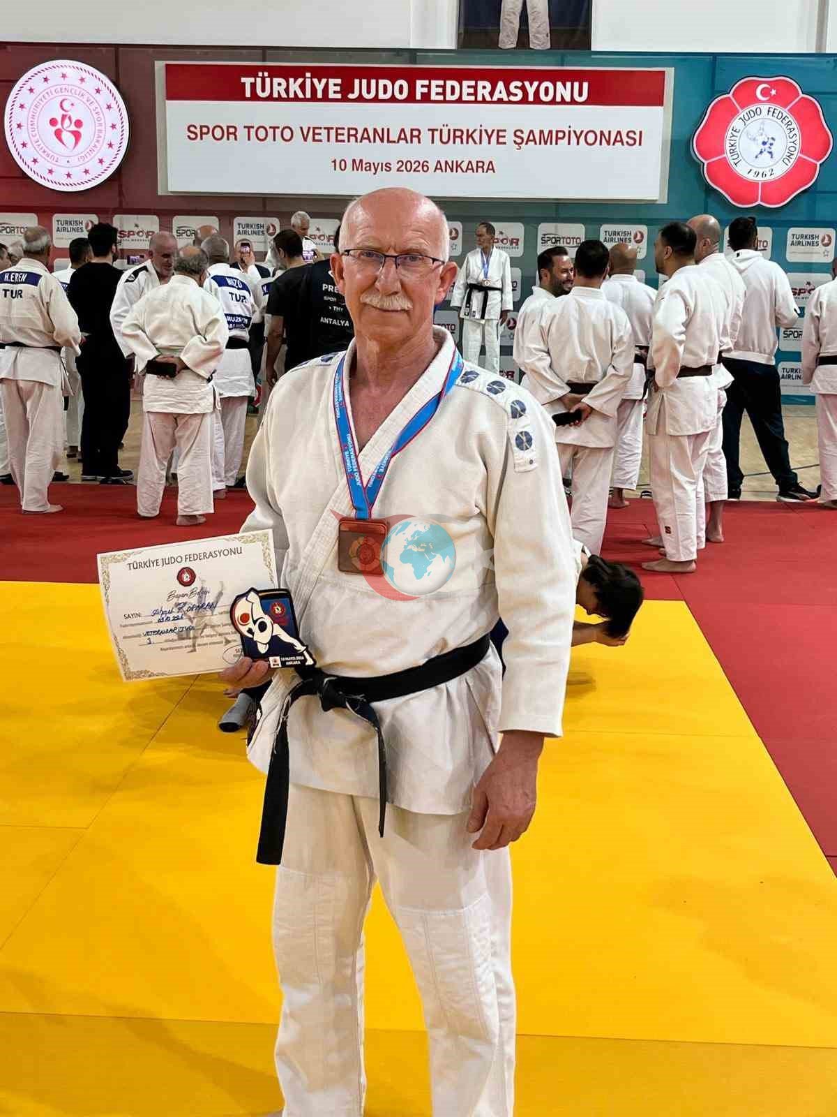 Veteran Judoculardan Kayseri'ye Çifte Bronz Madalya