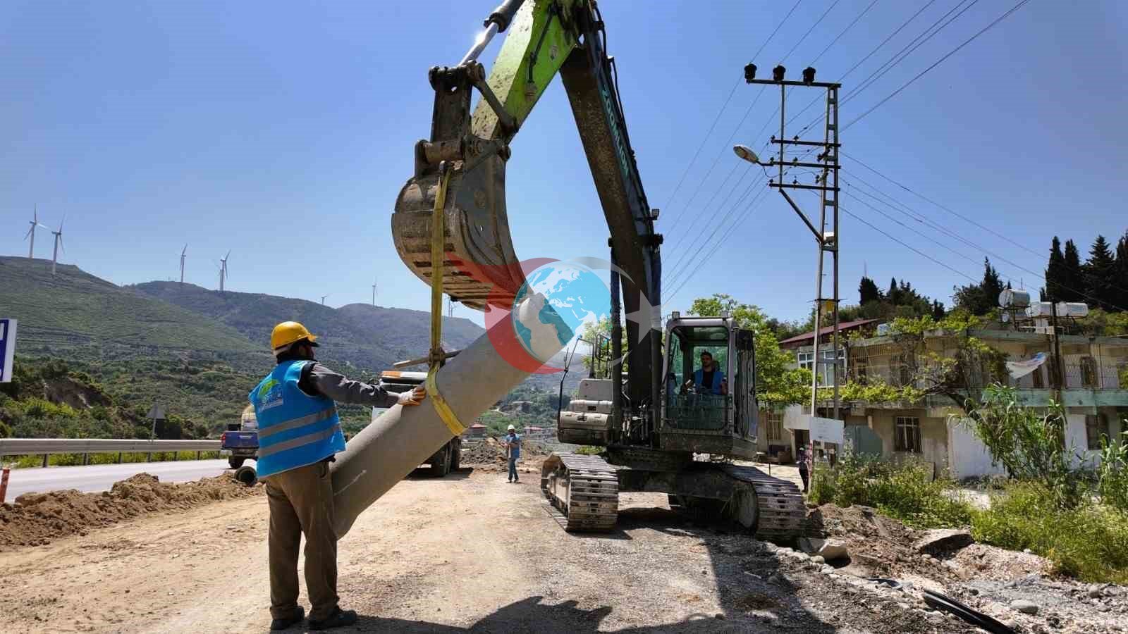 Samandağ'da Milyon Euroluk Altyapı Projesi Yüzde 40 Tamamlandı