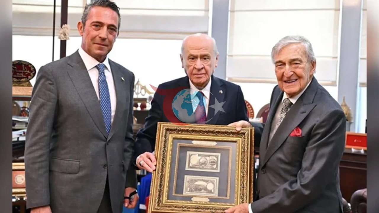 Koç Ailesi'nden Bahçeli'ye Anlam Dolu Hediye: Bozkurtlu Banknot
