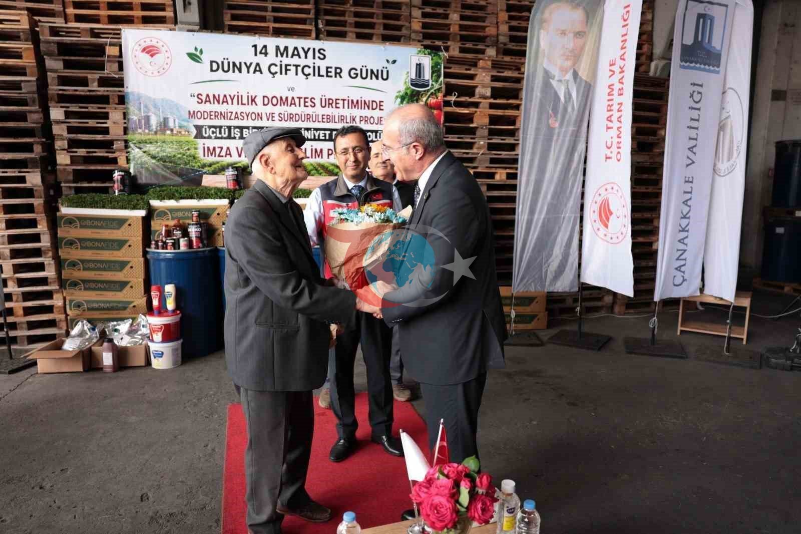 Çanakkale&rsquo;de üreticiye destek ve proje bitmiyor