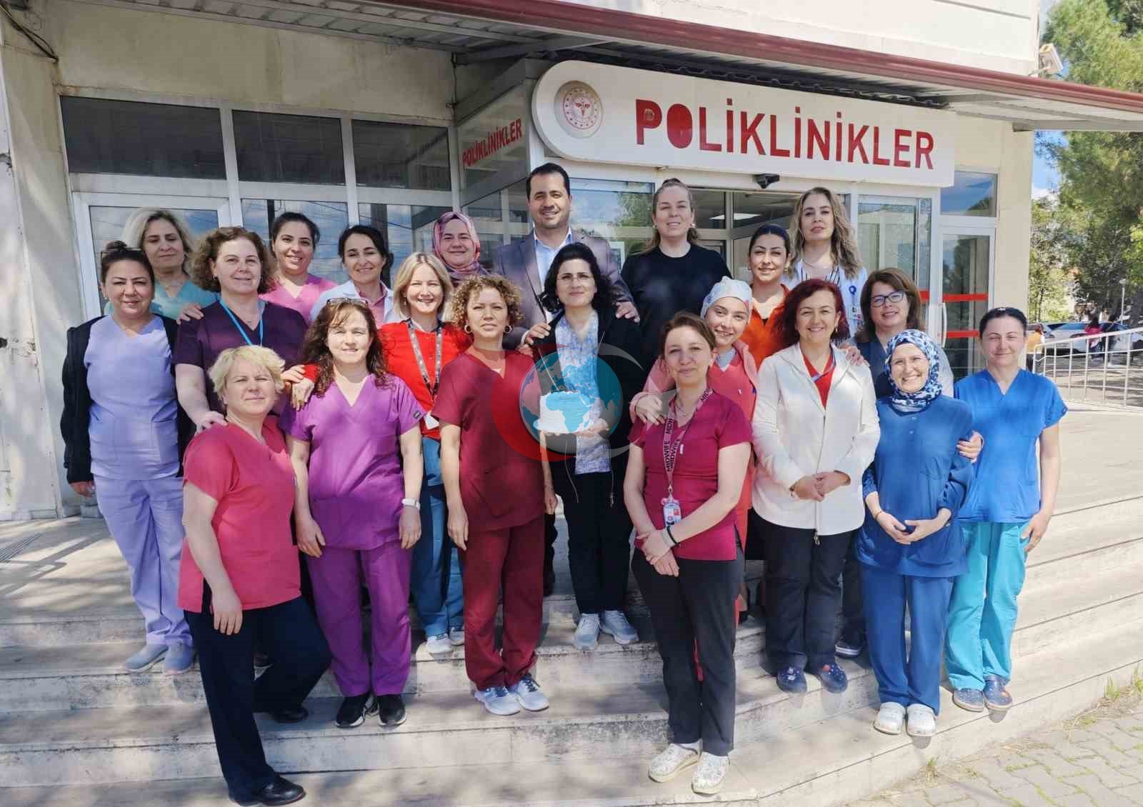 Menteşe Devlet Hastanesi'nde Hemşireler Haftası Coşkusu