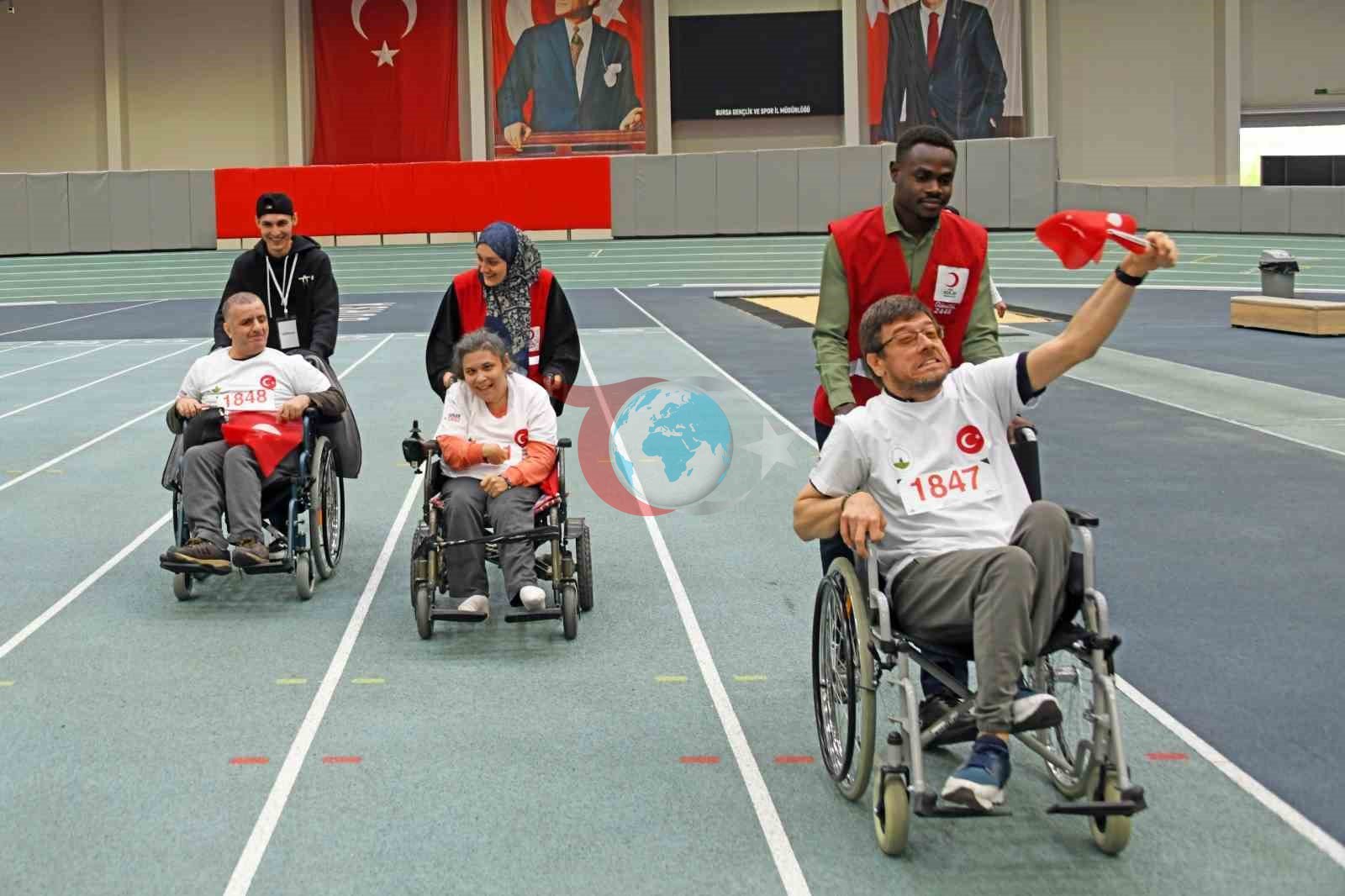 Osmangazi Belediyesi’nden engelsiz spor şöleni