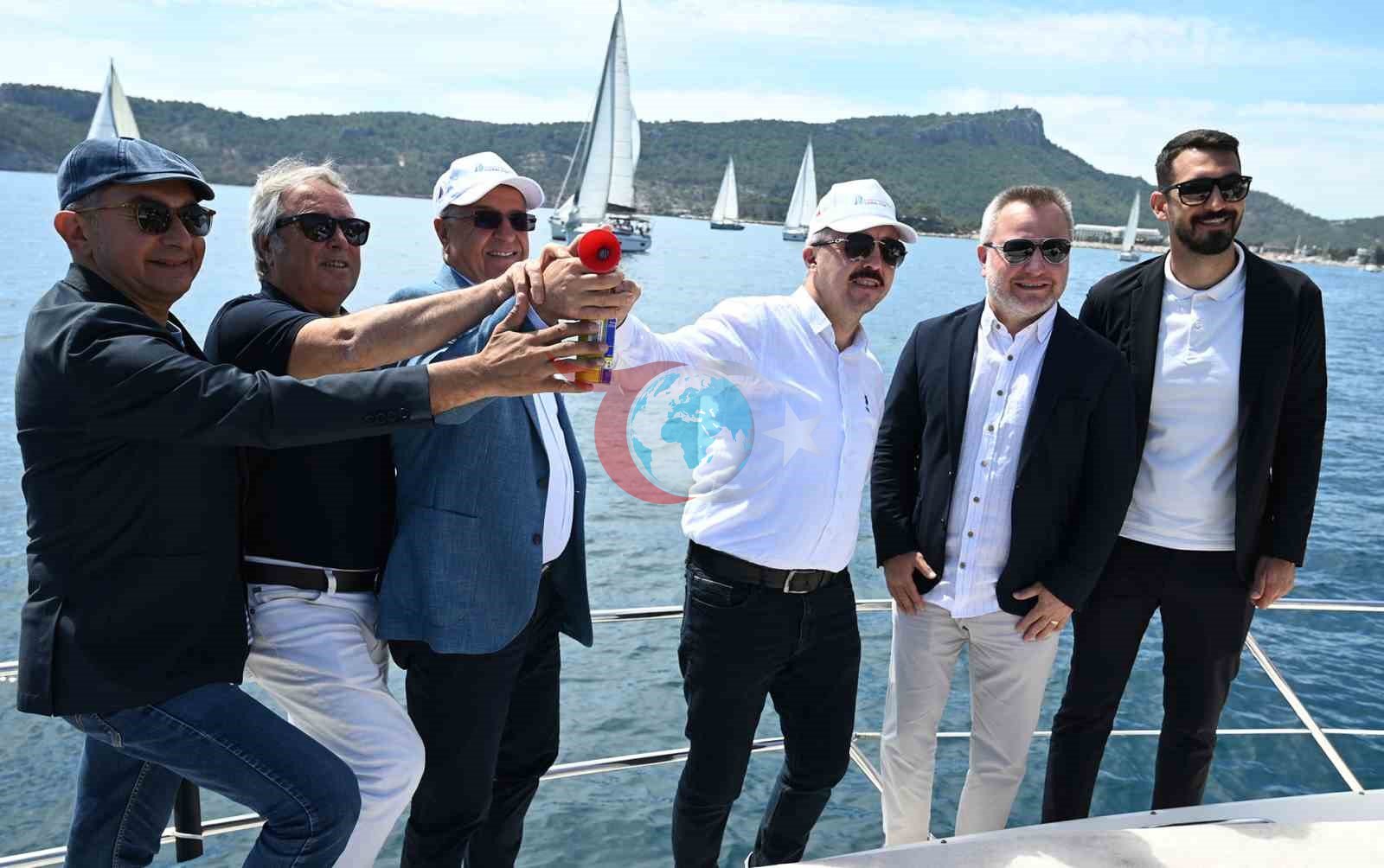Antalya'da Coral Cup Yat Yarışları Coşkusu Başladı
