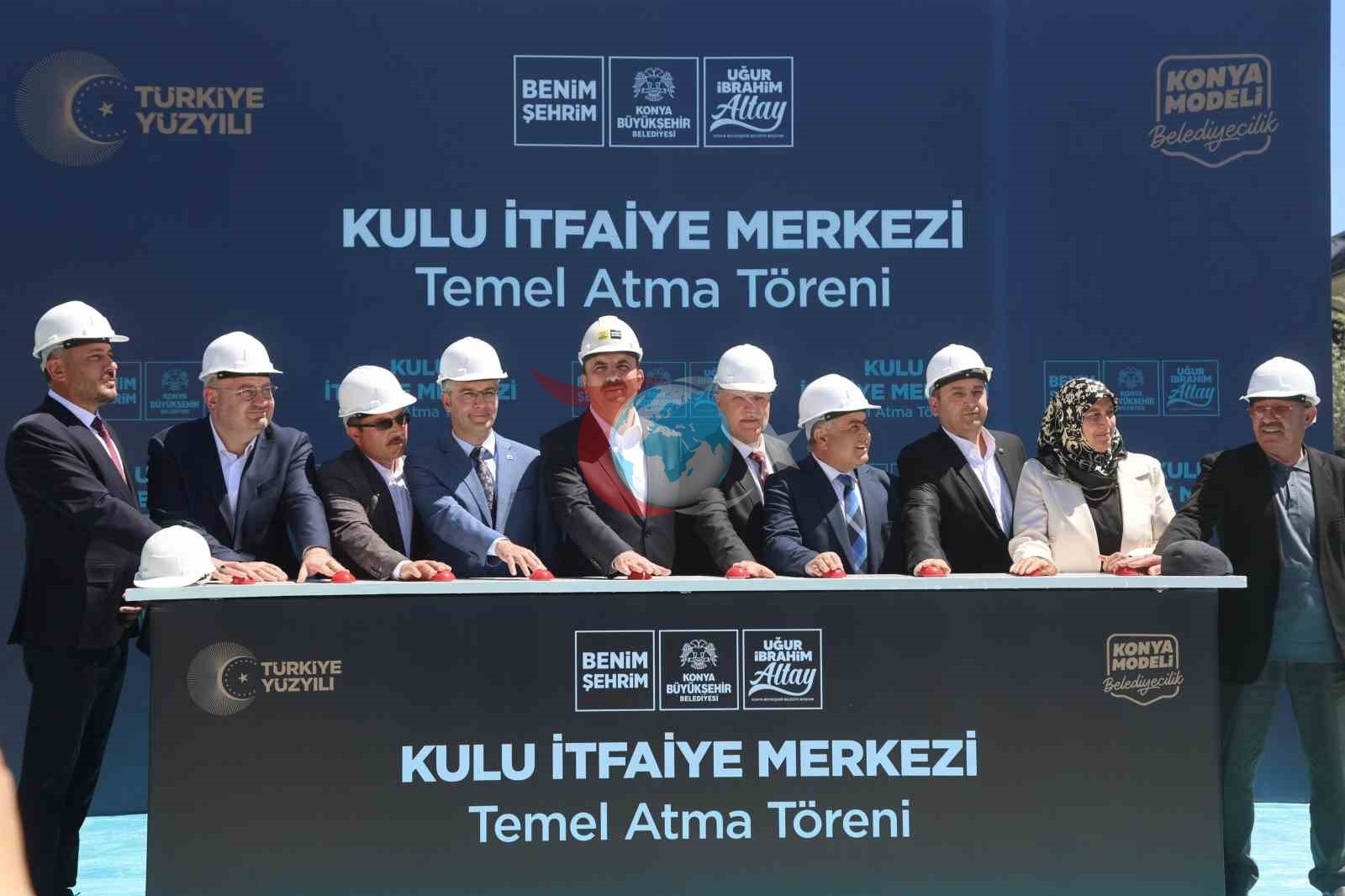 Başkan Altay'dan Kulu'da İtfaiye Merkezi İçin Temel Atma Töreni