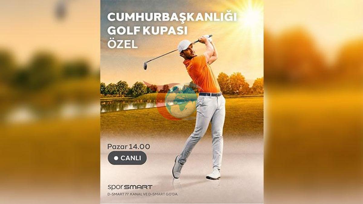 Cumhurbaşkanlığı Golf Kupası Heyecanı D-Smart Ekranlarında