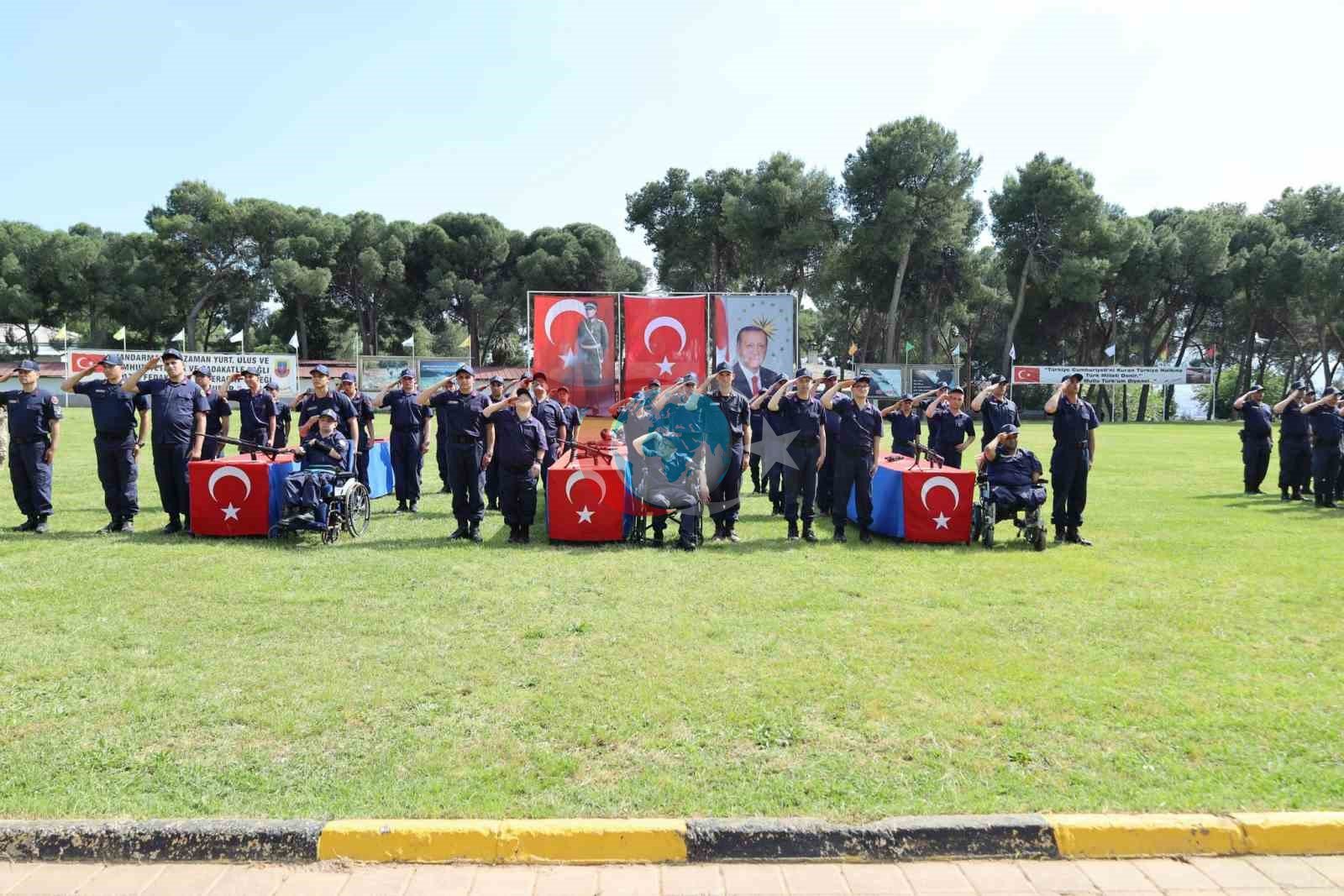 Aydın'da Engelli Bireyler Askerlik Yemini Etti