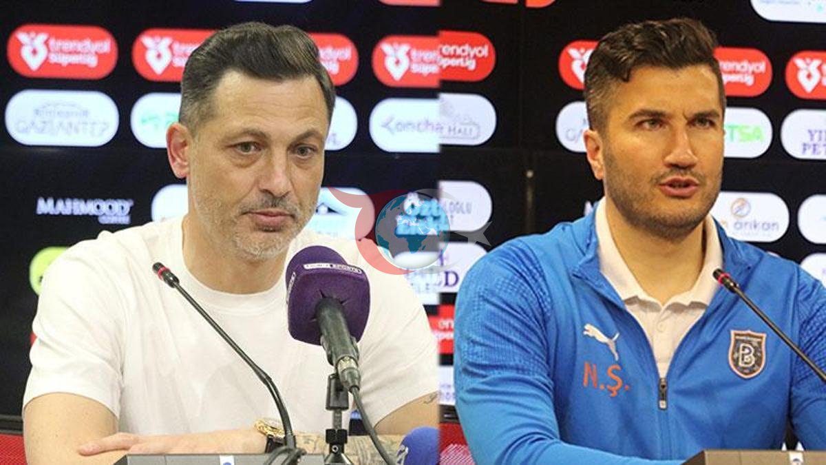Gaziantep FK ve Başakşehir FK Maçında Teknik Direktörlerin Görüşleri