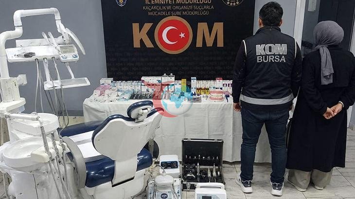 Bursa'da Sahte Diş Hekimi Operasyonu: Çift Gözaltına Alındı