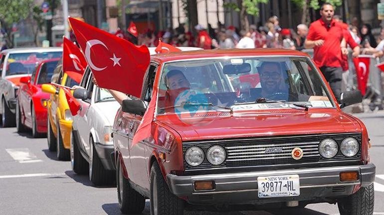 New Yorkta 43. Türk Günü Yürüyüşü coşkuyla kutlandı