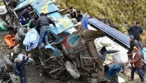 Boliviyada avtobus qəzası: 25 ölü, 26 yaralı