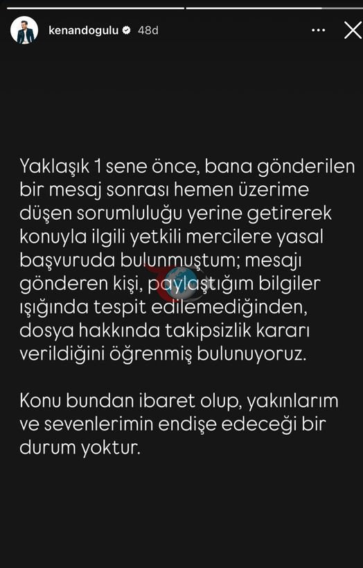 Kenan Doğulu'dan şantaj iddialarına yanıt