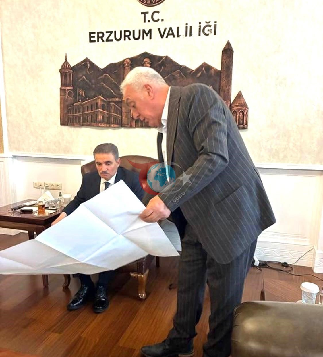 Akdağ Sanayi Yapı Kooperatifi&rsquo;nden Vali Aydın Baruş&rsquo;a ziyaret