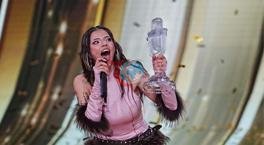 Eurovision'u İsrail'in elinden kaptı, Türkçe konuştu! Bulgaristanlı sanatçıdan dikkat çeken mesaj