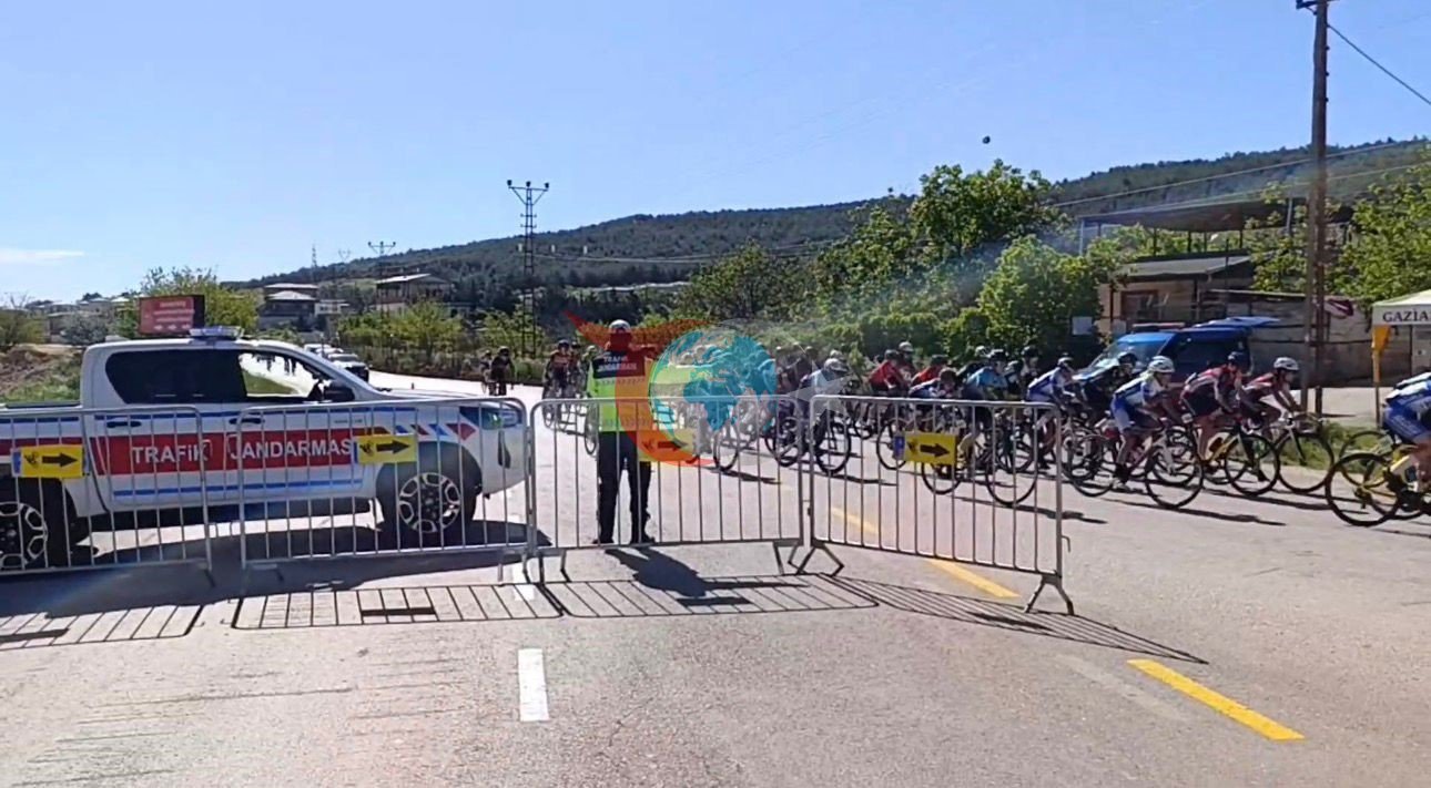 Gaziantep'te Bisiklet Yarışları için Jandarmadan Yoğun Güvenlik