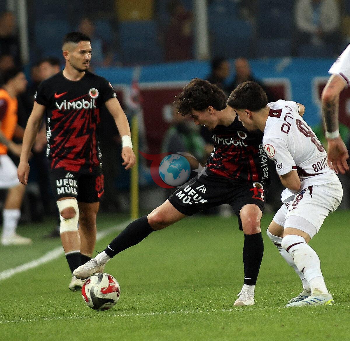 Gençlerbirliği-Trabzonspor maçından bir kare