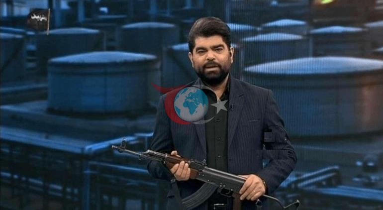 Canlı yayında silah çekti İran TVsinde şoke eden anlar... BAE bayrağı hedef alındı