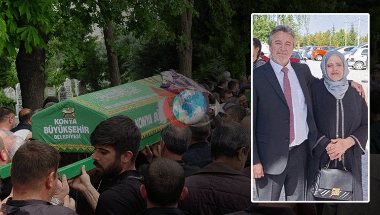Konyada ailə faciəsində dağıdıcı vida Oğulları tərəfindən öldürülən cütlük torpağa verildi