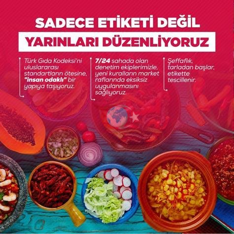 Emine Erdo'g'andan Turk Oziq-ovqat Kodeksi tadqiqotlari haqida baham ko'rish