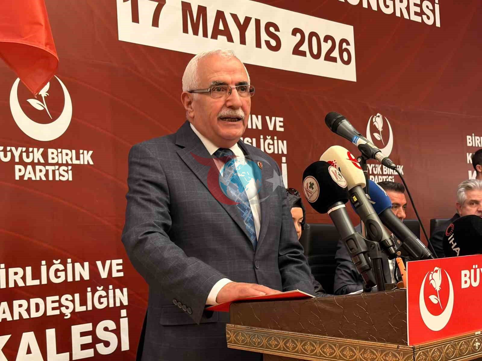 BBP Kayseri İl Kongresi'nde Gündem: Amedspor ve Milli Birlik