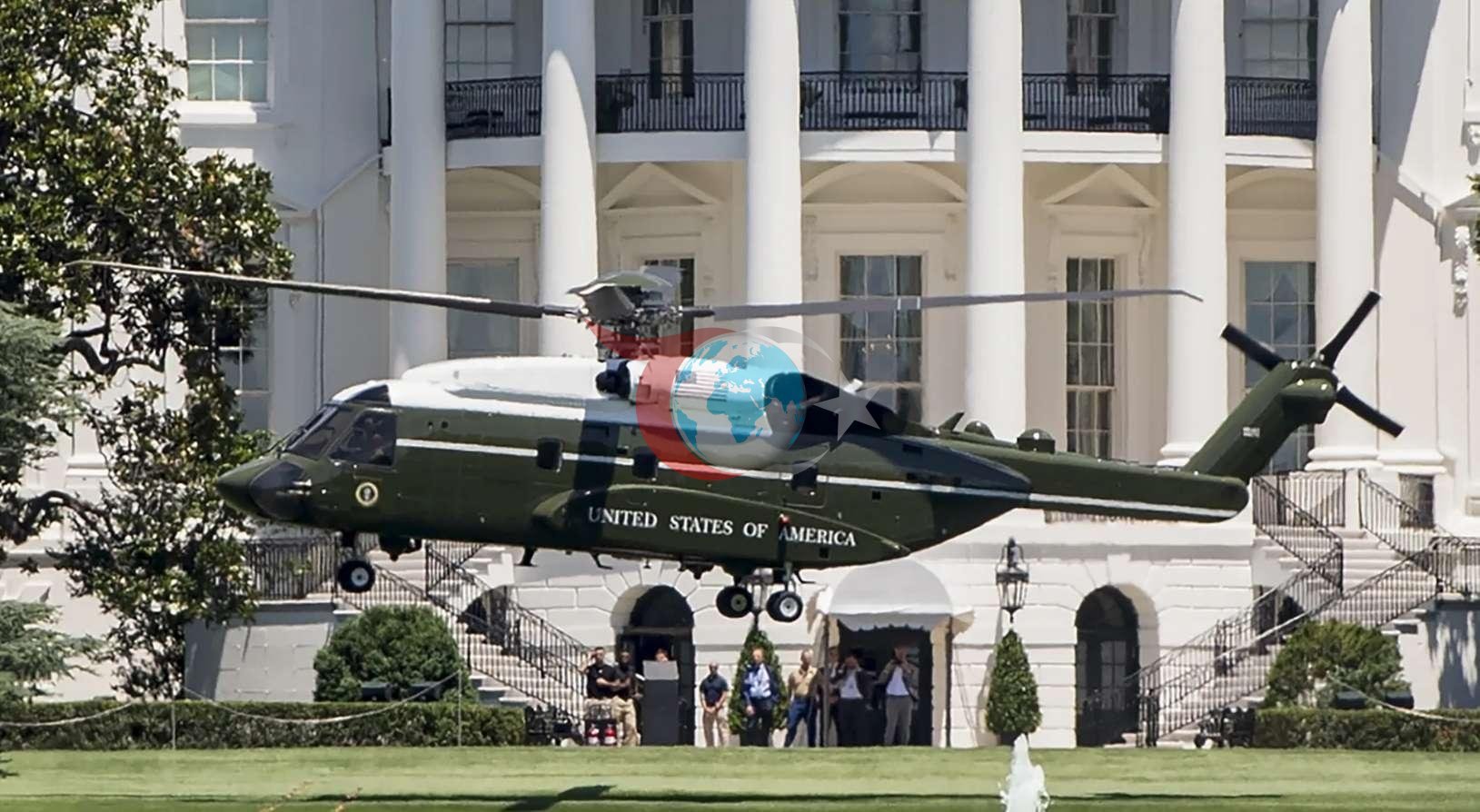 Trump Beyaz Saray'a Helikopter Pisti İnşa Ettiriyor