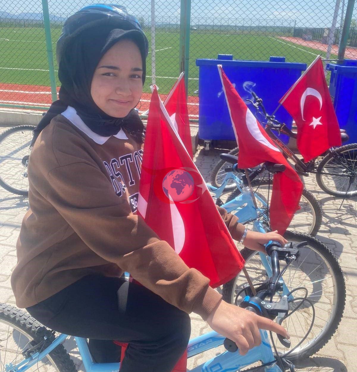 Aslanapa’da bisiklet turu düzenlendi