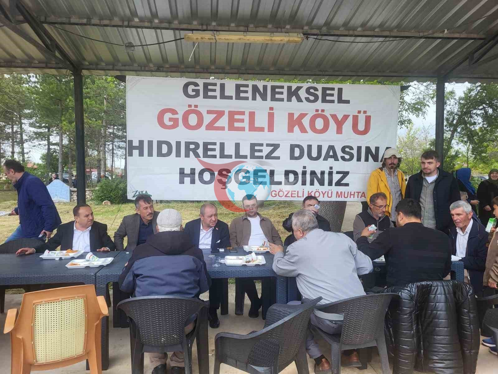 Gözeli Köyünde Geleneksel Hıdırellez Kutlaması Coşkuyla Geçti