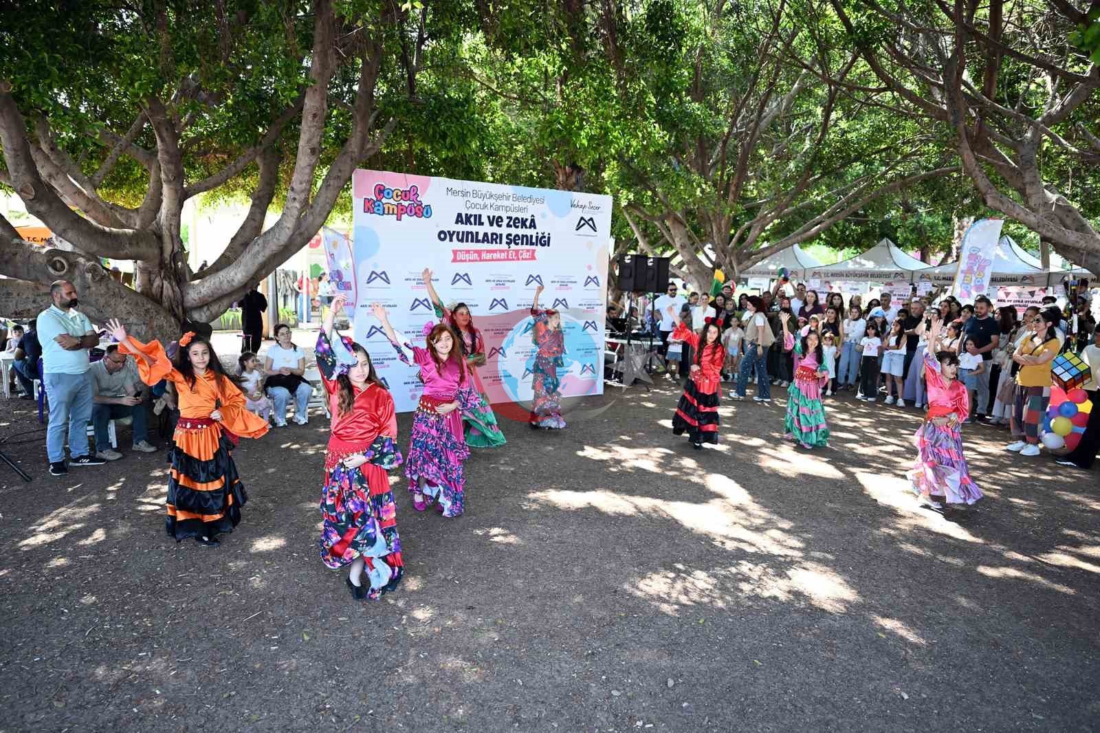Mersin'de Çocuklar Akıl Oyunları Şenliğinde Yeteneklerini Geliştirdi