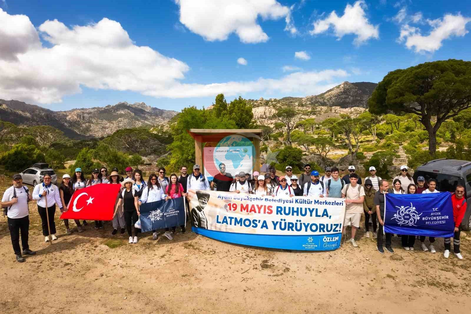 Aydın Büyükşehir Gençlerle Doğa Yürüyüşü Düzenledi
