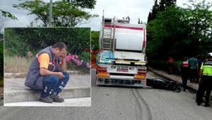 Antalyada kahreden kaza: Oğlunun cansız bedenini gören baba gözyaşlarına boğuldu
