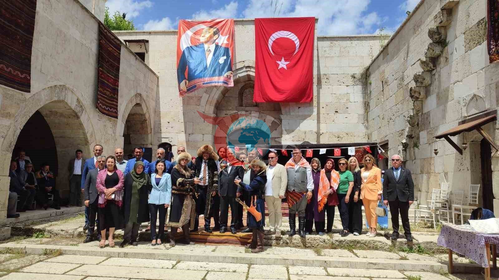 Tarihi Akhan Kervansarayında Yörük kültürüne ev sahipliği yaptı
