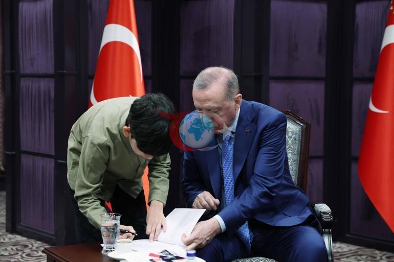 Prezident Erdog'an G'azon Abu Cezer va uning oilasini qabul qildi
