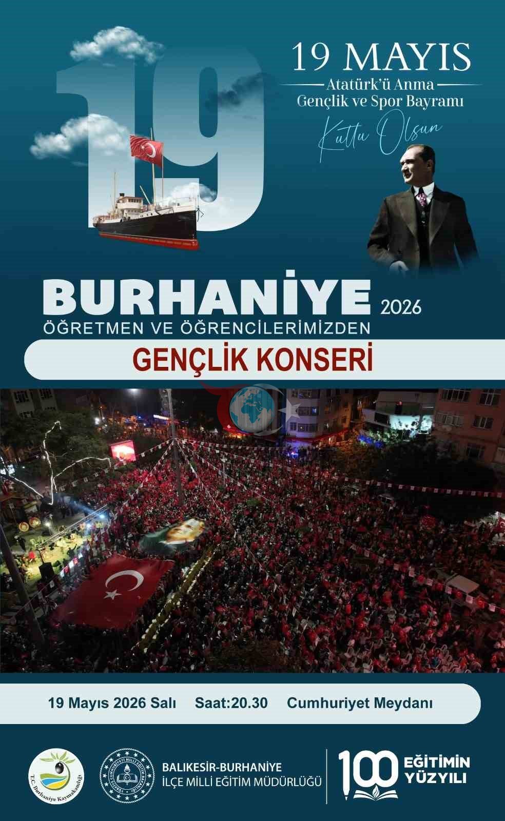 Burhaniye’de Gençlik Konseri Coşkusu: Öğrenciler Sahne Alacak