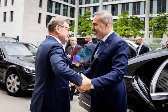 Dışişleri Bakanı Fidan, Alman mevkidaşı Wadephul ile bir araya geldi