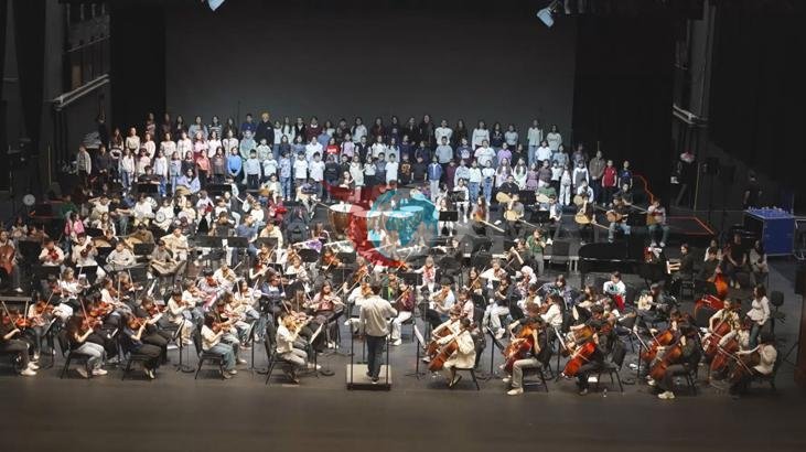 Cumhurbaşkanlığı Çocuk Orkestrası'ndan 19 Mayıs'a Özel Konser